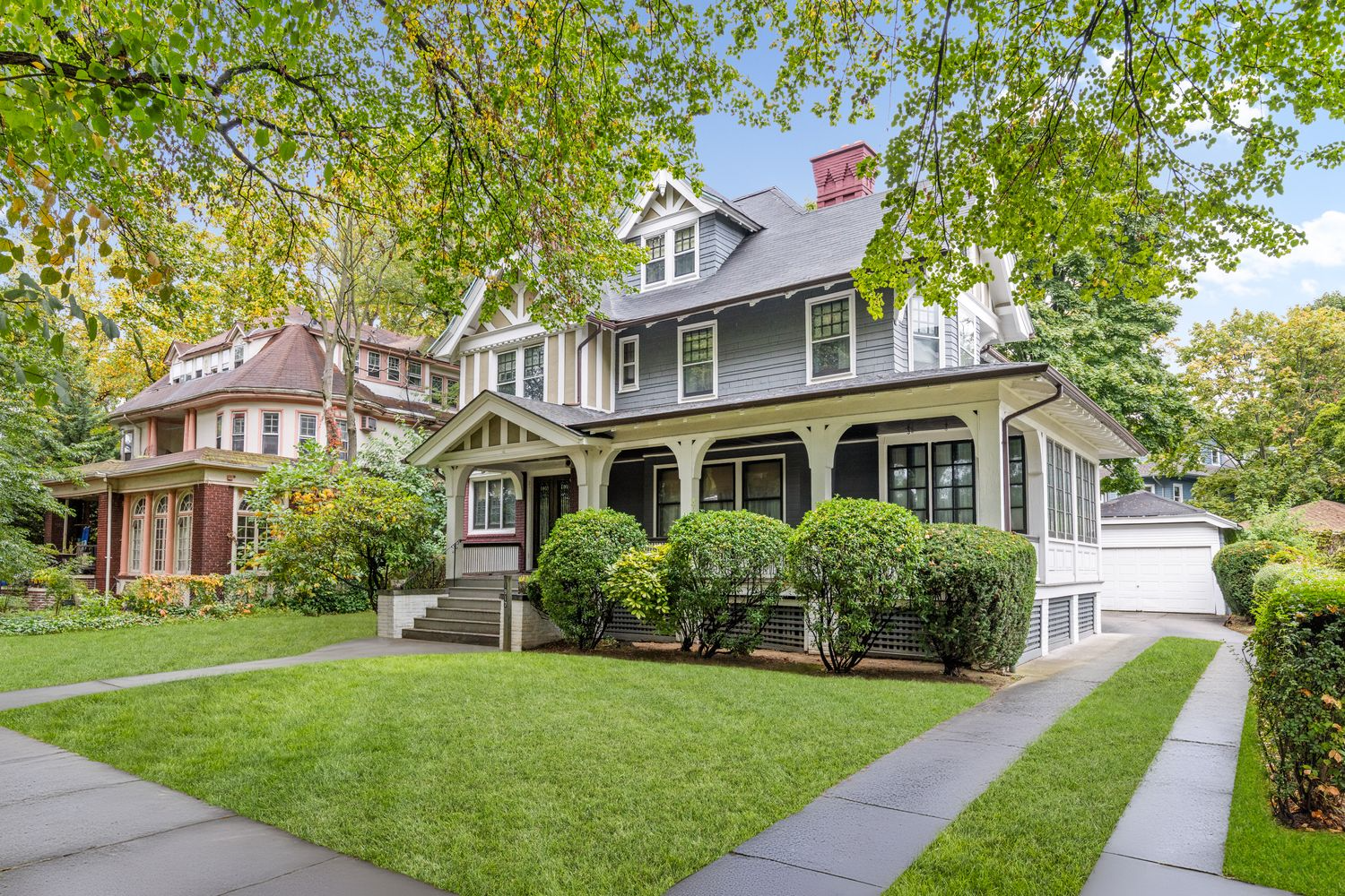 exterior of a standalone house with a porch