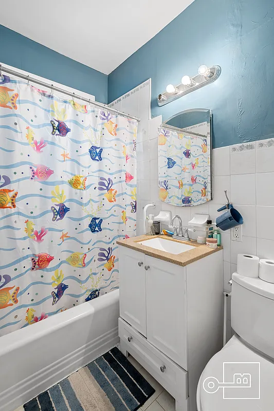 bathroom with white fixtures