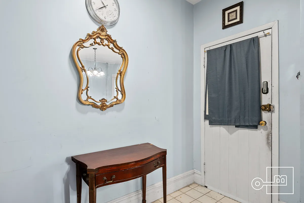 entry with tile floor