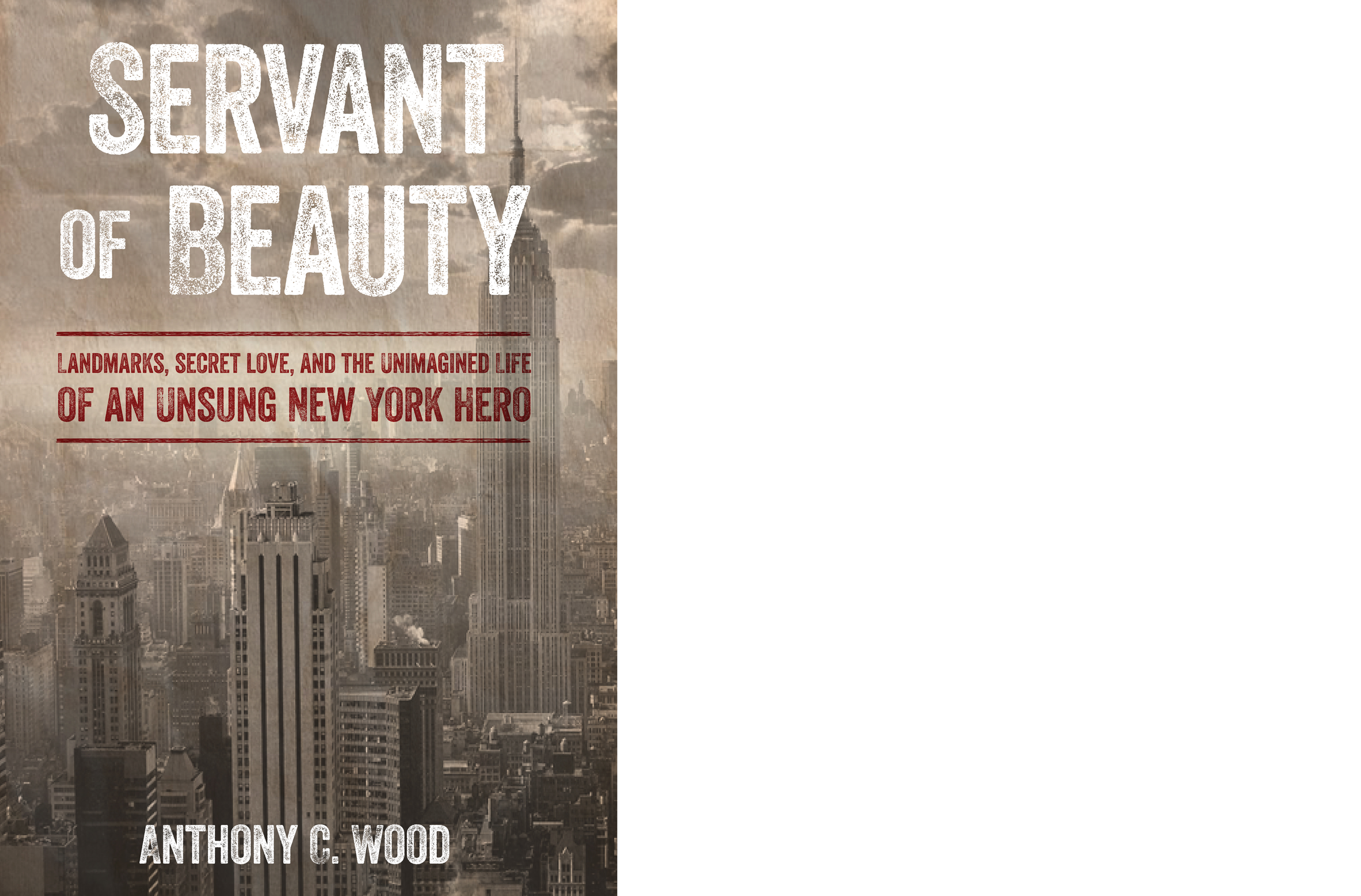 cover with black and white photo of empire state building