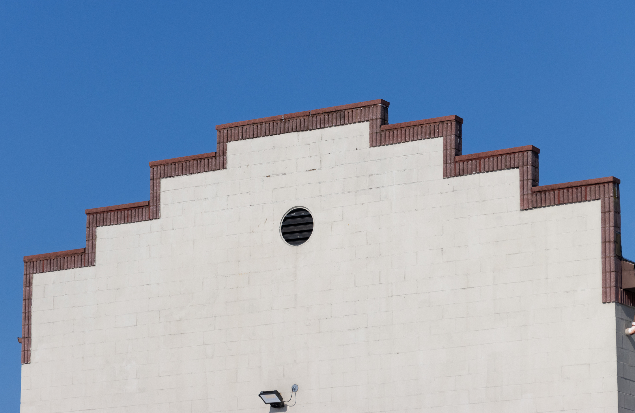 stepped gable detail