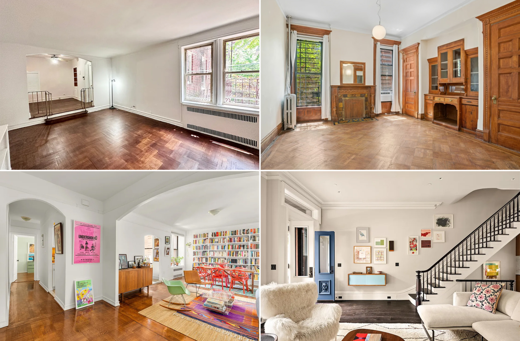 collage of brooklyn homes for sale