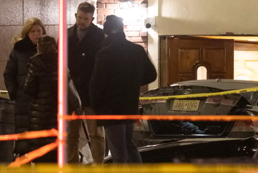 Police Commissioner Jessica Tisch at the scene.