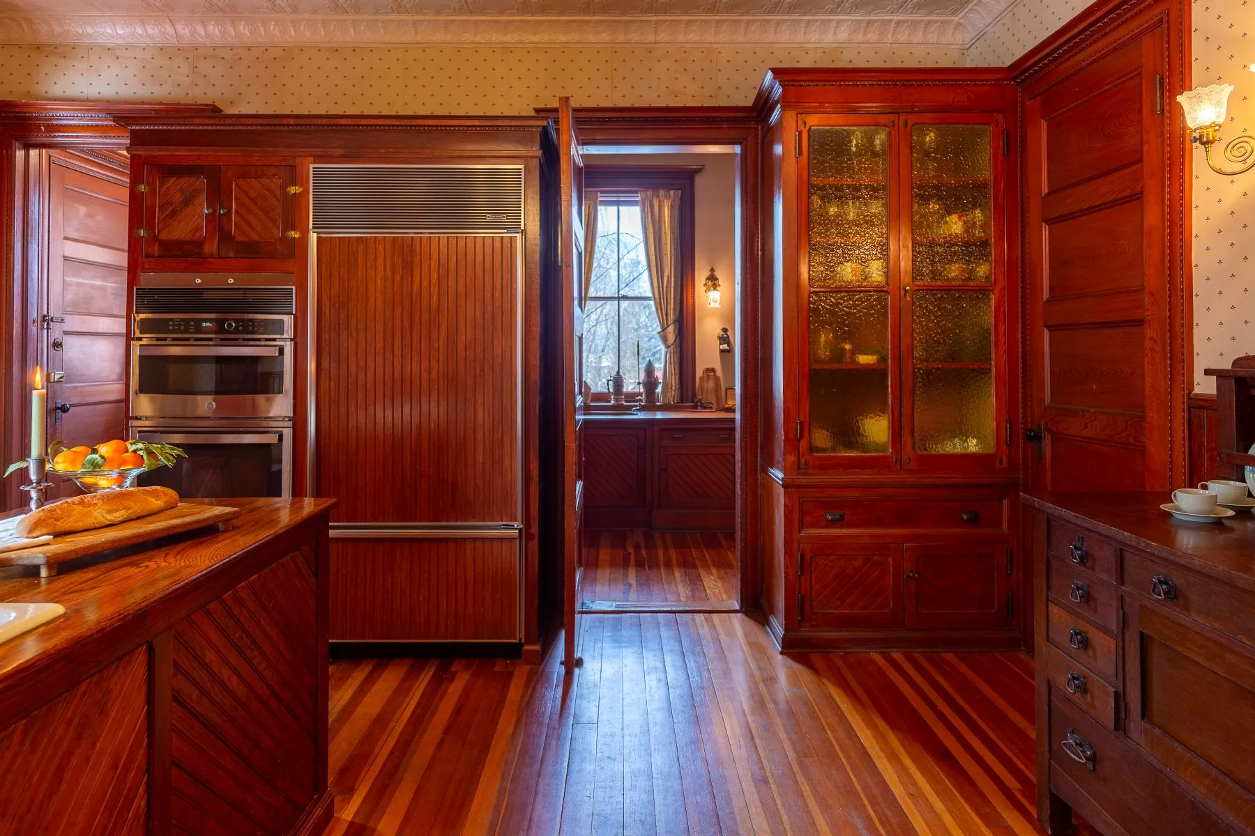 kitchen with built-ins