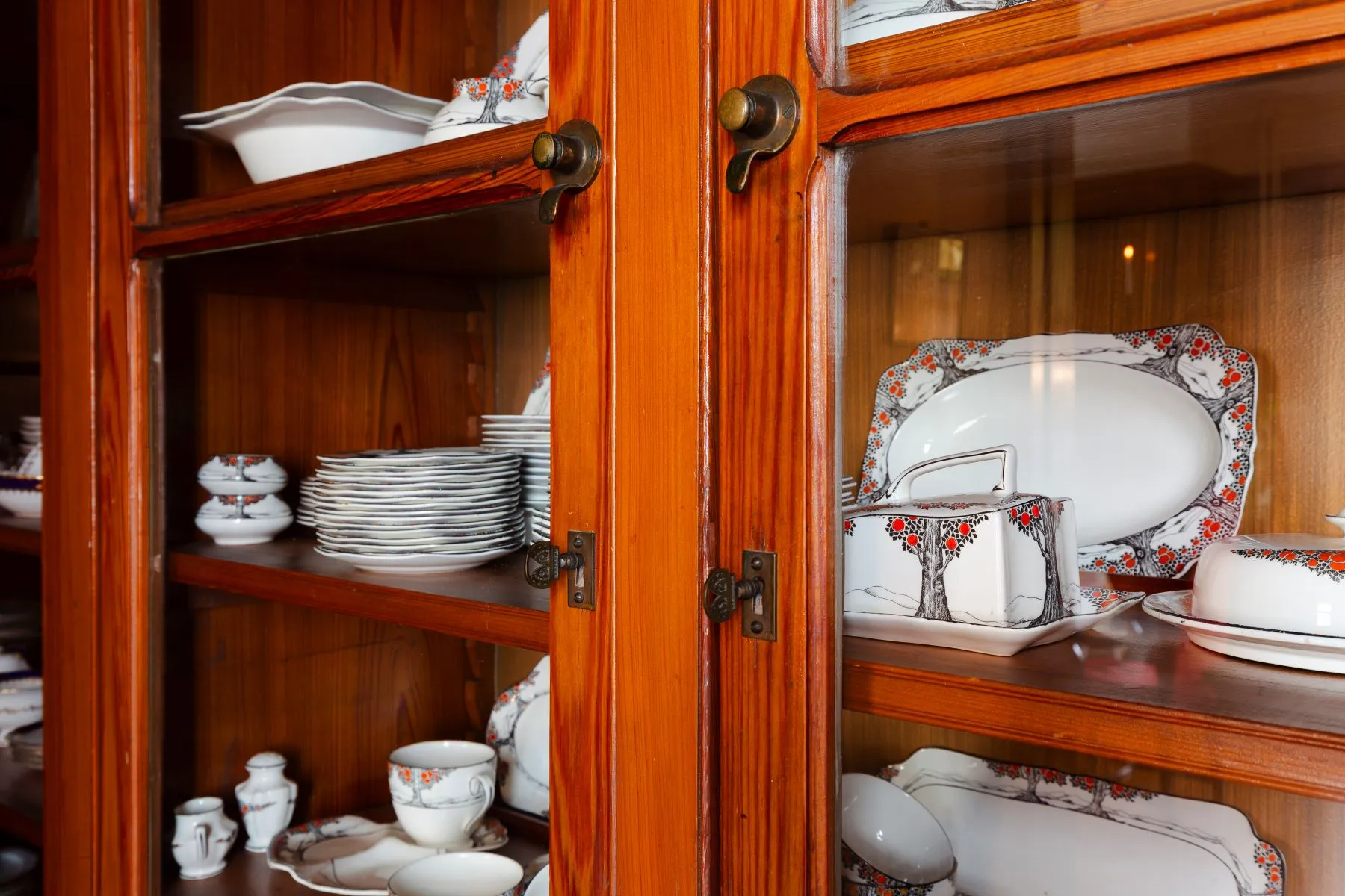 pantry with built-ins