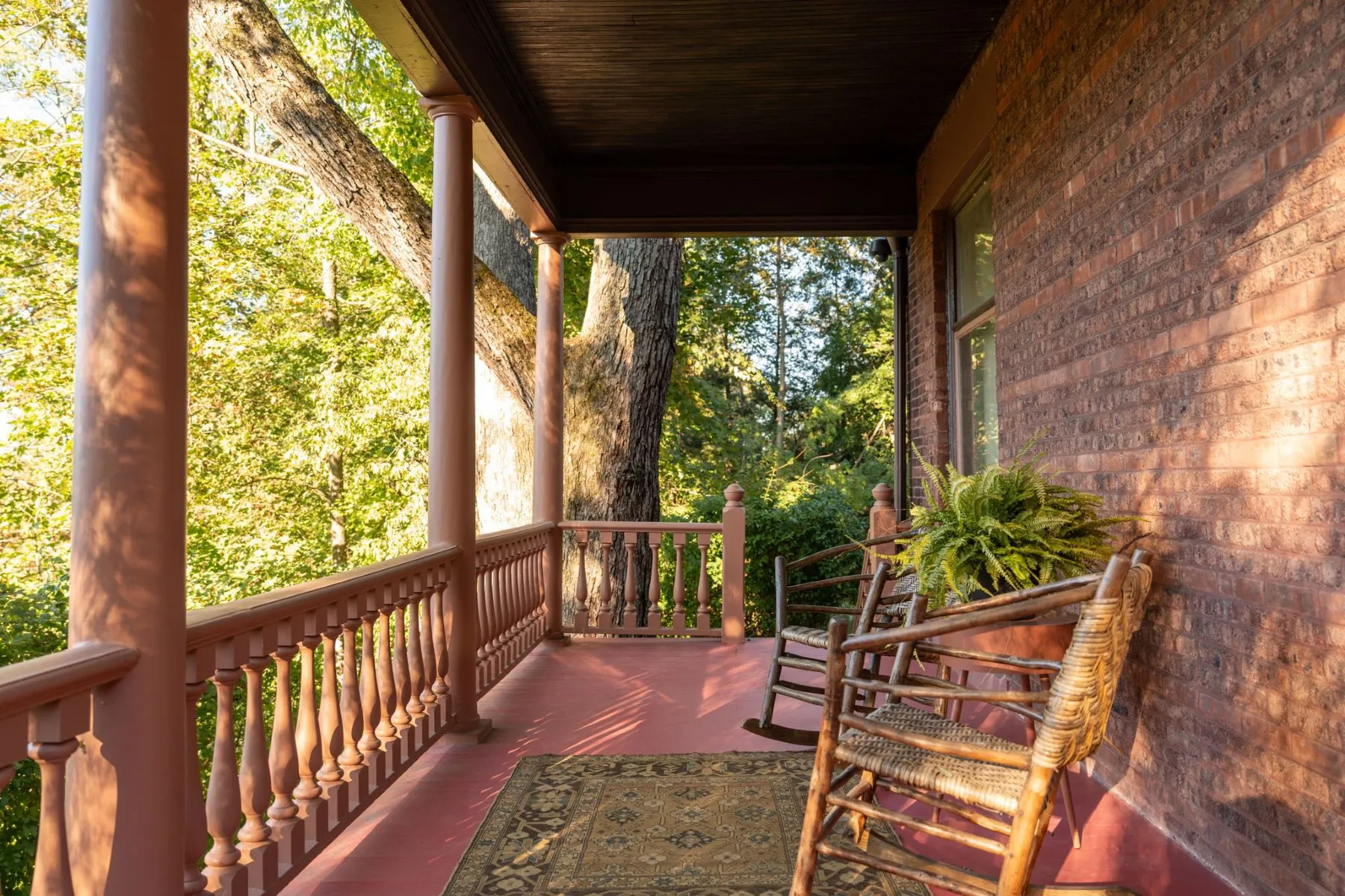 porch with room for seating