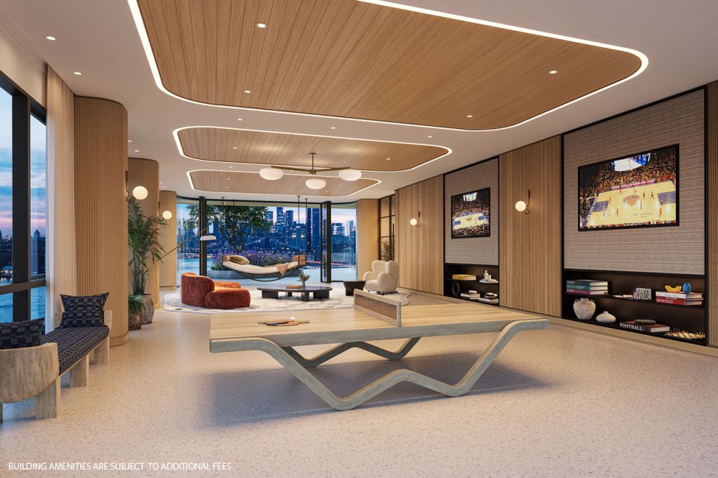 rendering of a lounge