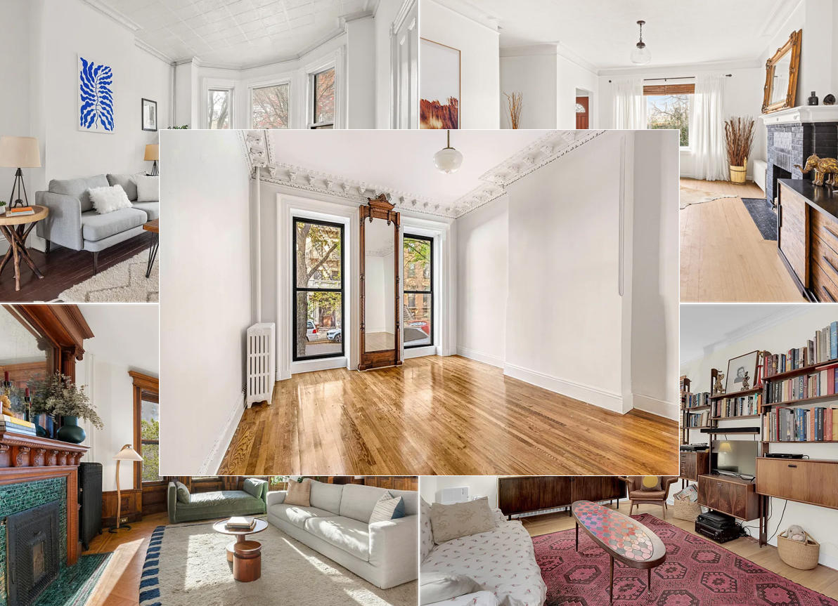 collage of brooklyn homes for sale