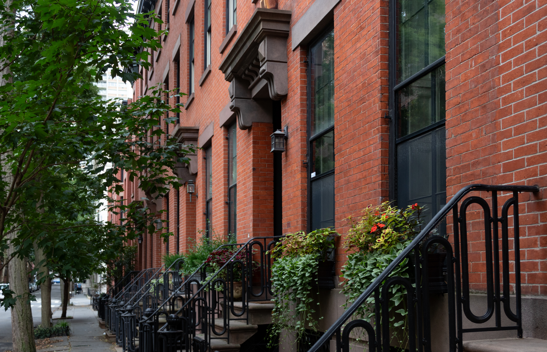 brooklyn heights. brownstone