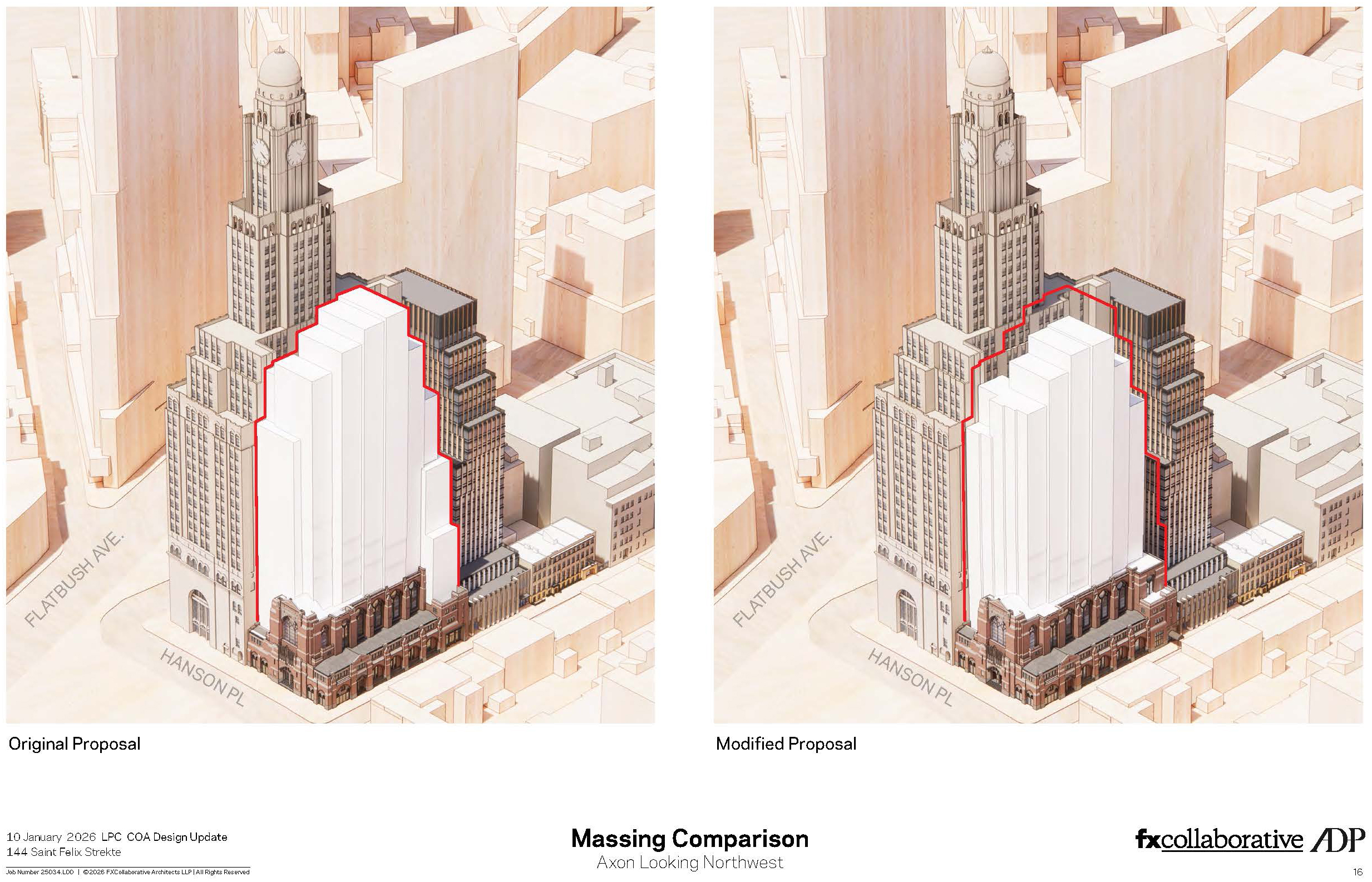 rendering showing proposed tower