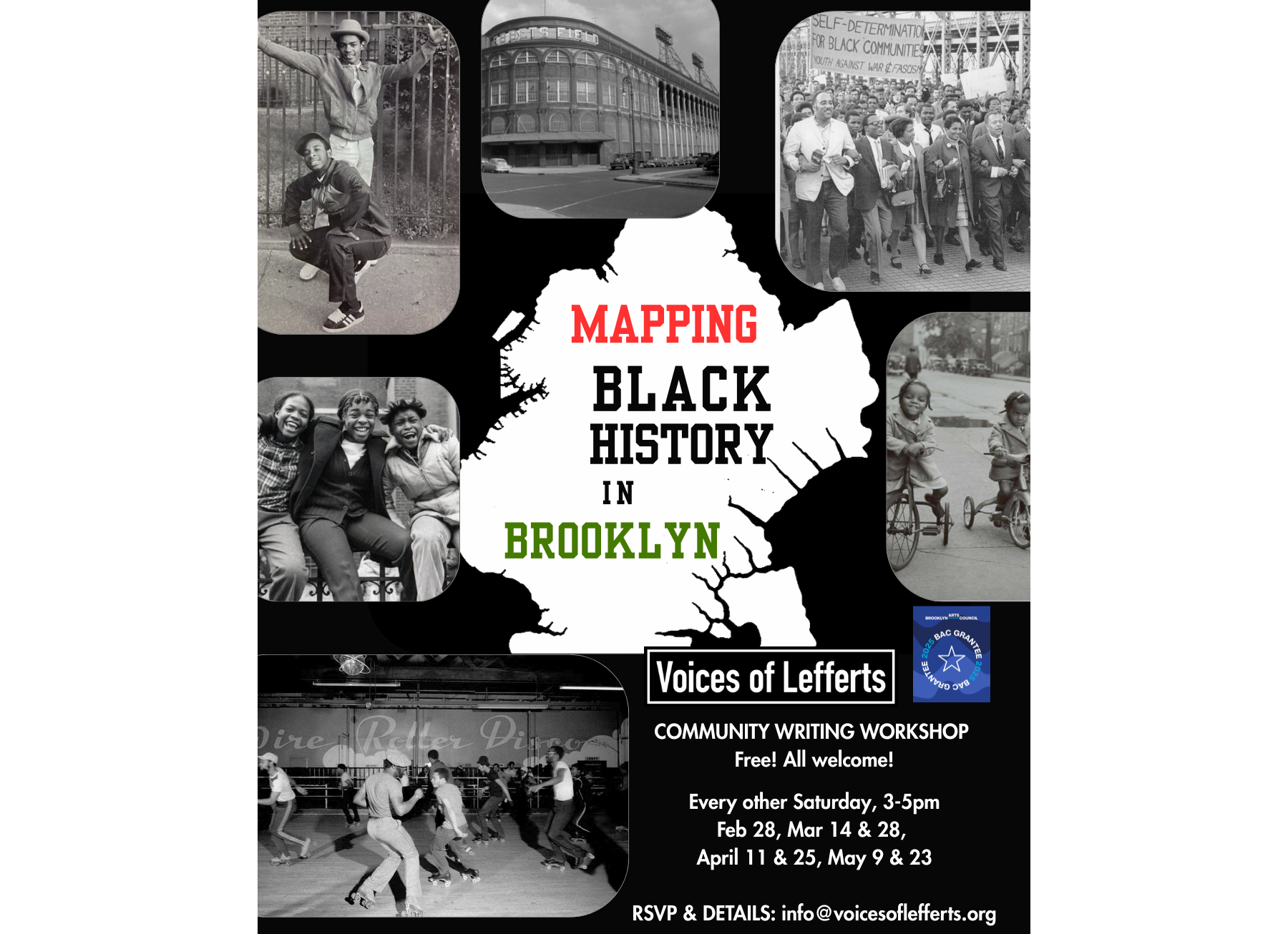 flyer with information on the workshop