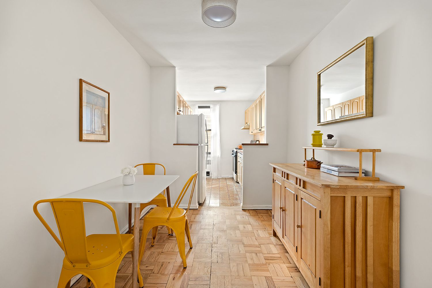 kitchen with dining nook