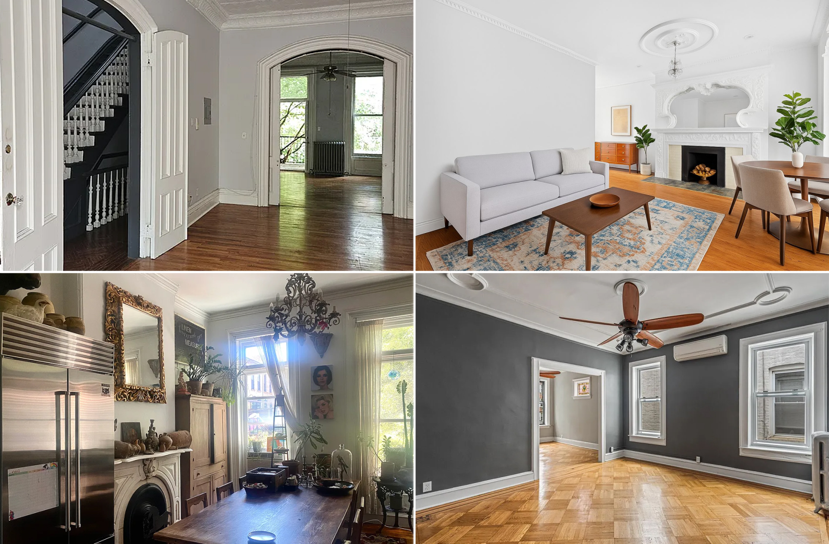 collage of brooklyn homes for sale