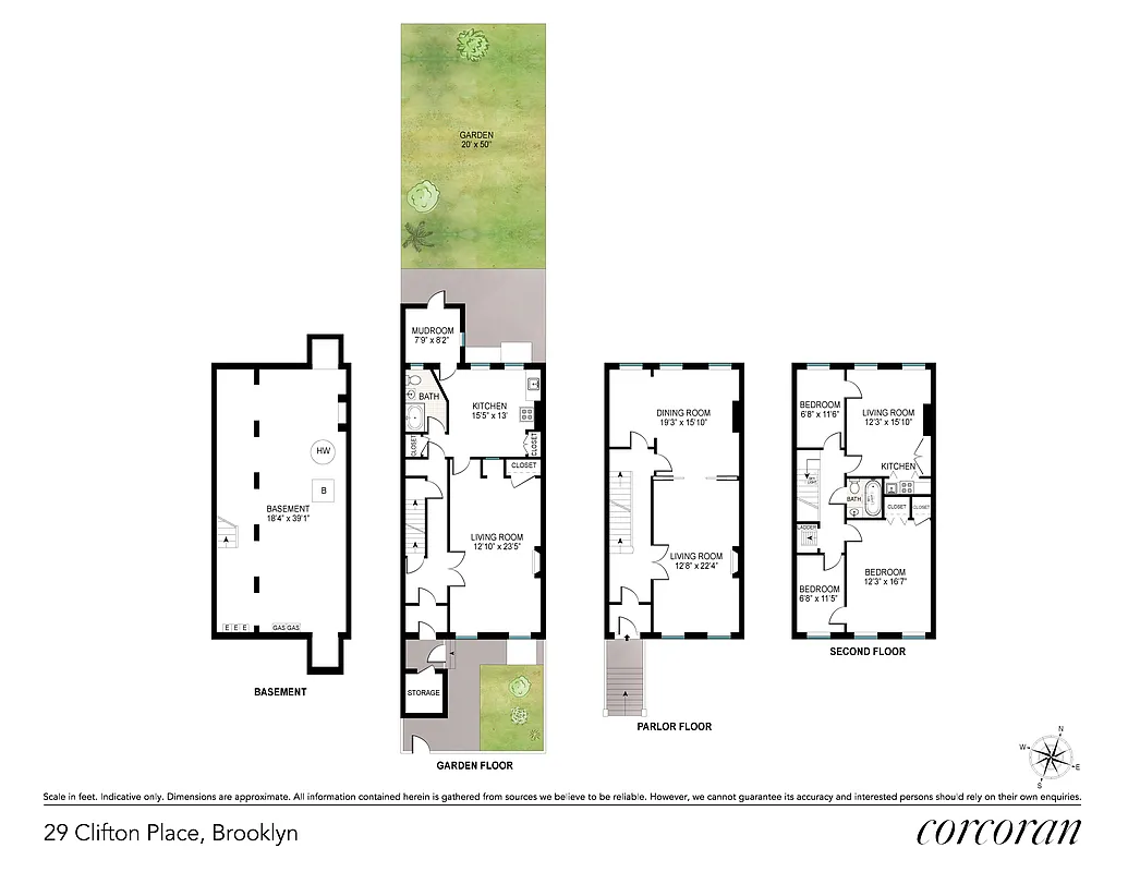floor plan showing a duplex with a top floor rental