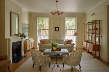 Thumbnail for A $14 Million Heights Townhouse Blends Cobblestone History With Modern Life