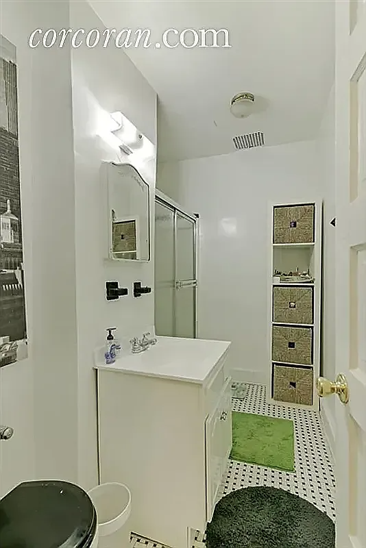 bathroom with a shower