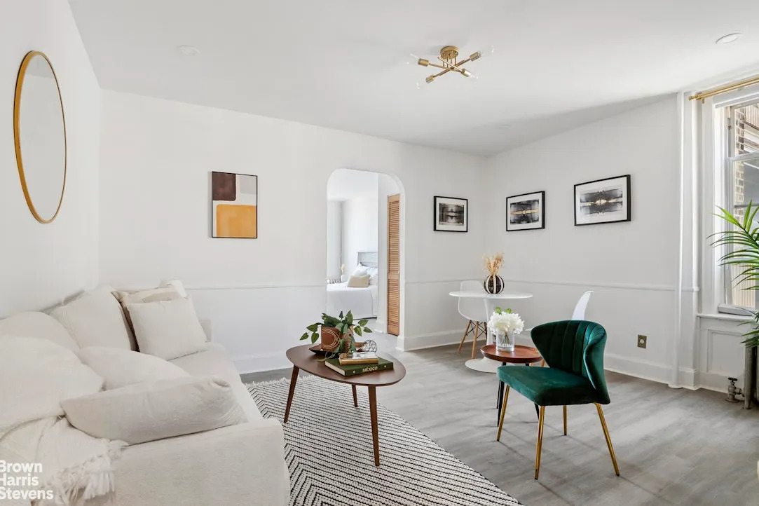 white living room sunset park