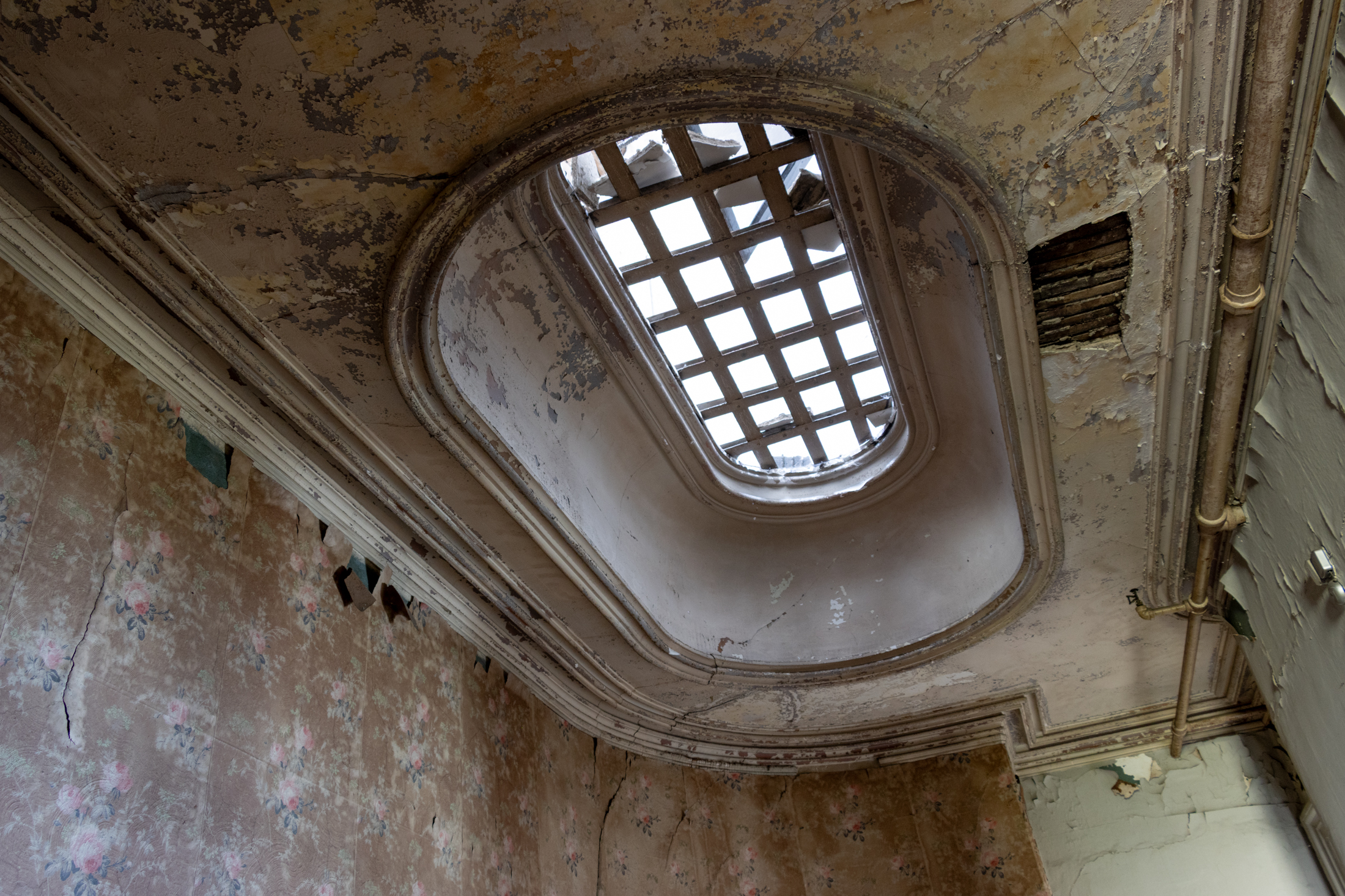 a skylight without any glass