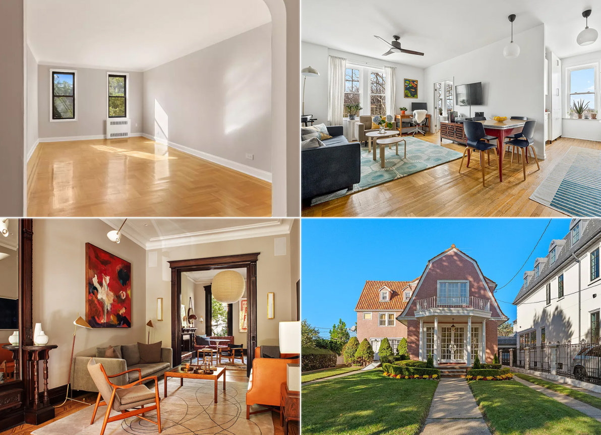 brooklyn listings - collage of brooklyn homes for sale