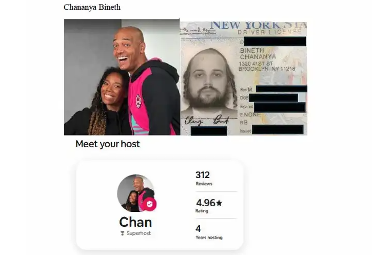 collage of images, including portraits, from the lawsuit