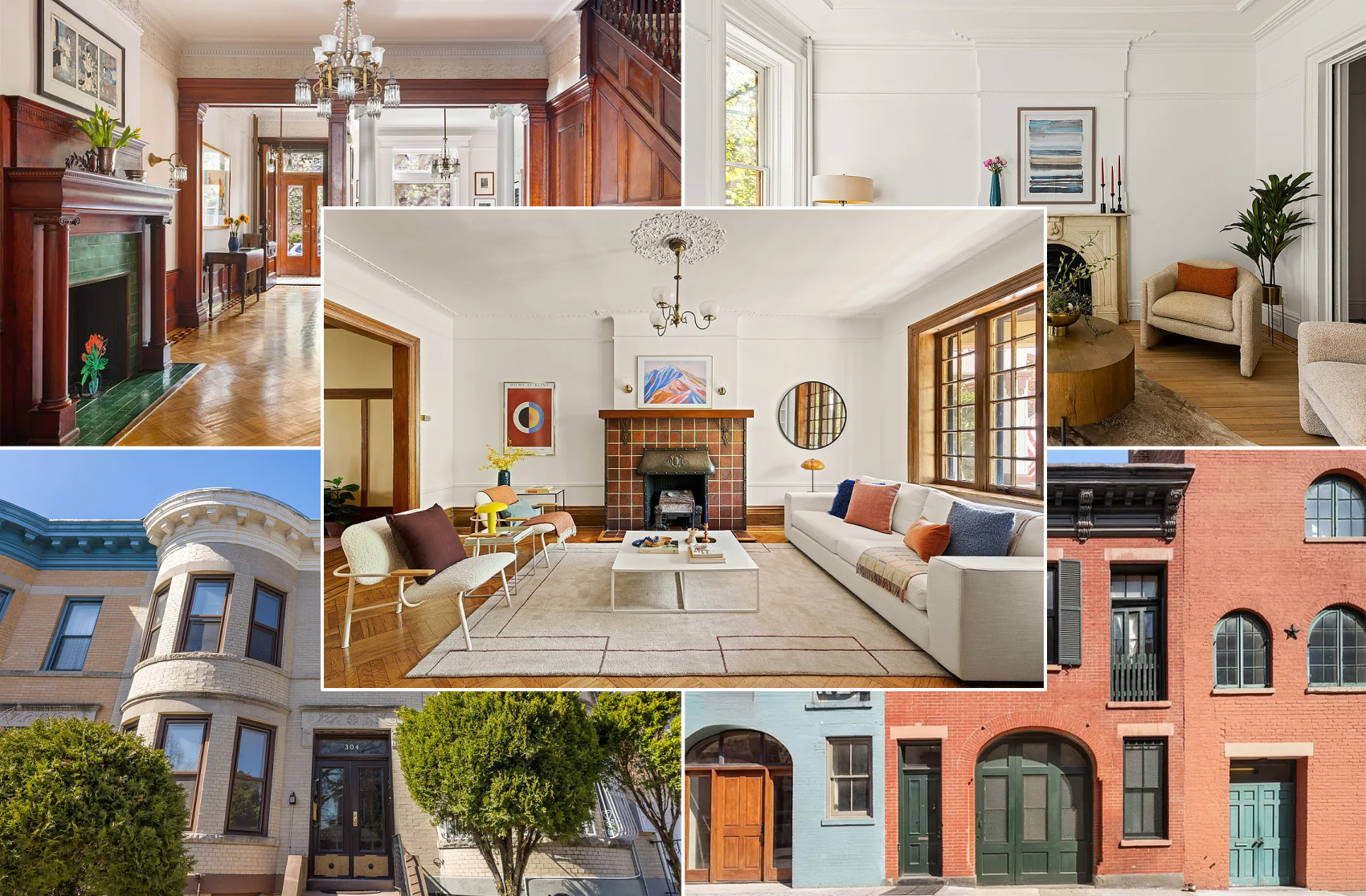 brooklyn listings - collage of brooklyn homes for sale